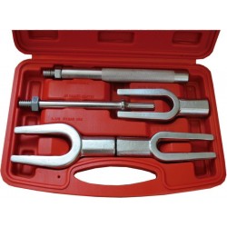 Set de dispozitive pentru extras pivoti, rotule si capuri de bara, 5 piese