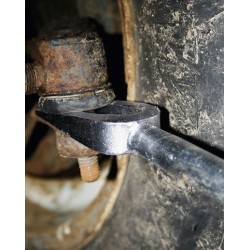 Dispozitiv tip furca pentru extras pivoti, rotule si capuri de bara