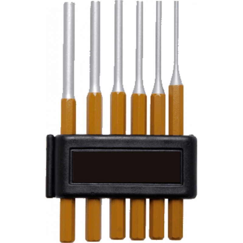 Set de 6 dornuri cilindrice cu cap drept