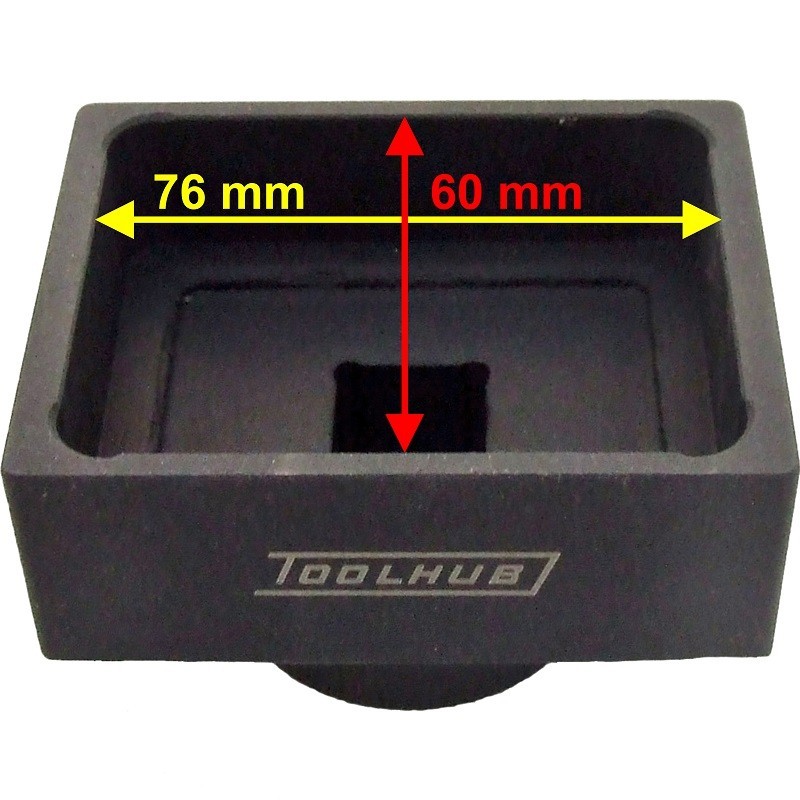 Cheie tubulara pentru piulita butuc Daf,Man si Mercedes Benz 60mm